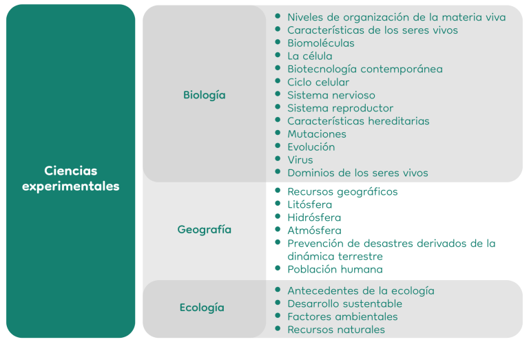 Área de Conocimiento - Ciencias experimentales- Prepa Indecc